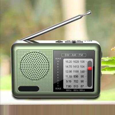 Portable Radio with Rechargeable Battery and Earphone FM AM SW Radio for Indoor Outdoor Gifts for Seniors Elderly