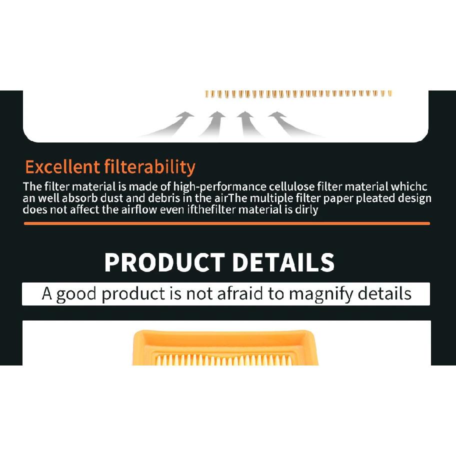 JSRAOIMG Motorcycle Engine Air Filters Oil Filter Cleaner For BMW G310GS G310R G310 G 310 GS/R 2016 2017 2018 2019 2020 - 2023