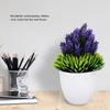 Artificial Bonsai Fake   Flower Potted Plant   Decor