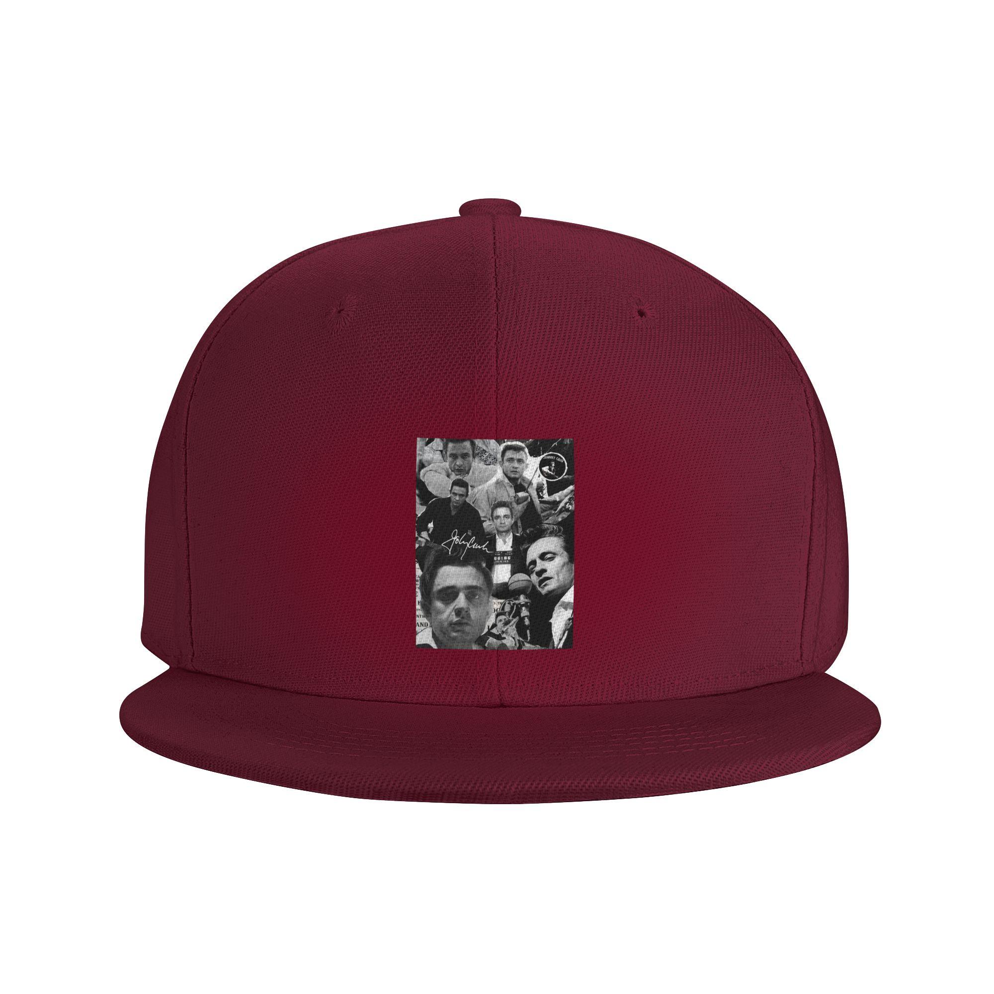 

Johnny Cash Outlaws Music Live Baseball Caps Snapback Baseball Hats Breathable Casual Casquette Outdoor for Unisexs And Womens One Size