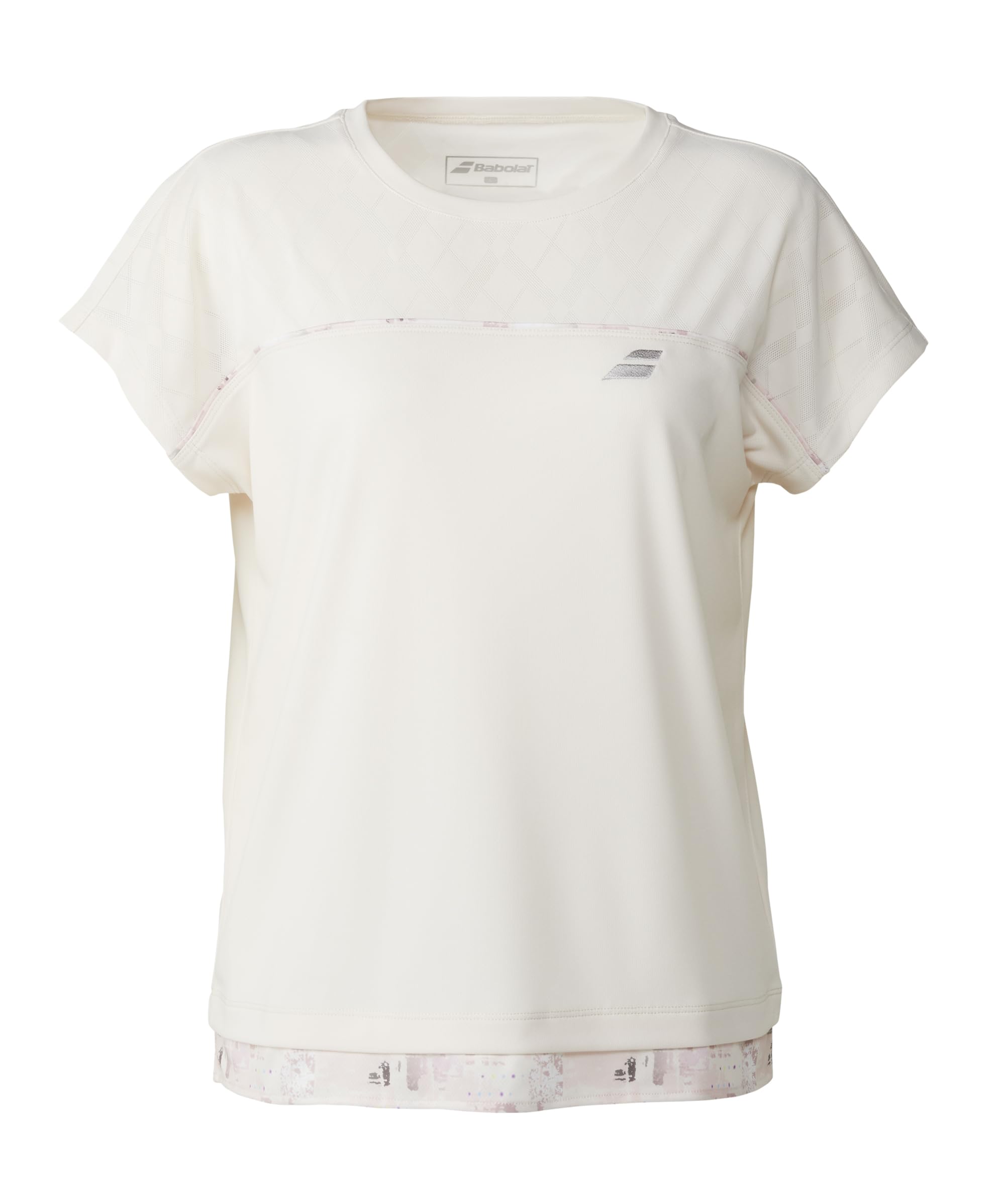 Babolat Tennis Wear PURE SHORT SLEEVE SHIRT LOOSE FIT BWP5523 2025SS Women s Short-Sleeve T-Shirt