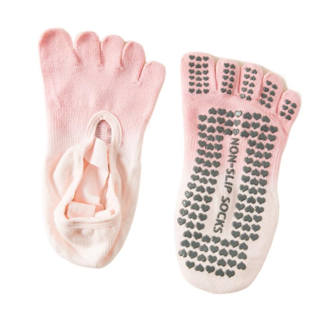 

1 Pair Cross Strap Split Finger Yoga Socks Anti Slip Five Finger Sport Socks Lady Women Girls style 7