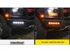 Ford F150 Raptor Fog & Daytime Lights with Turn Signal (2017-2020) - Two-Color Front Bumper Corner Light Mod Kit.