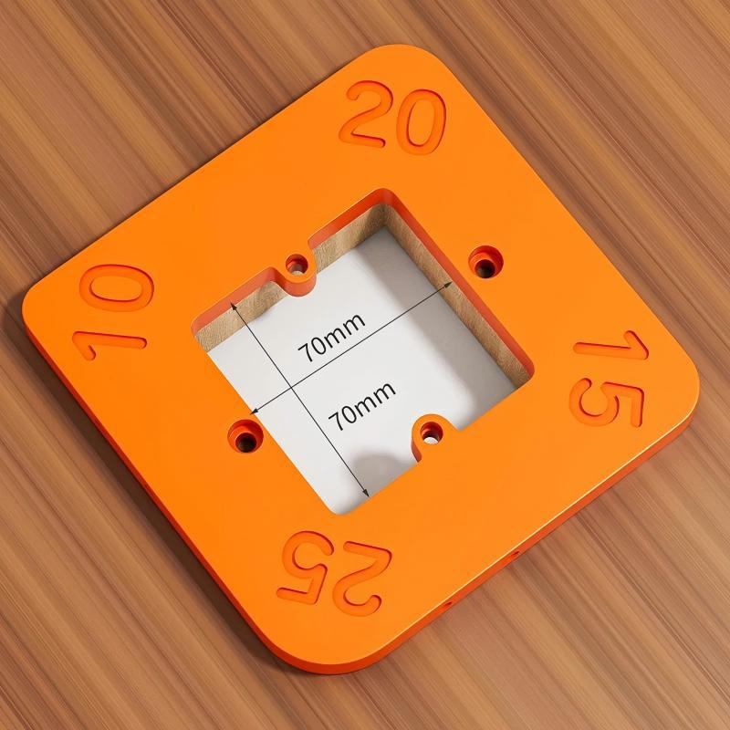 2Pcs Wood Panel R10-R50 Quick-Jigs Router Table Bit Jig Arc Angle Corner Template Woodworking Router Corner Radius Templates Jig