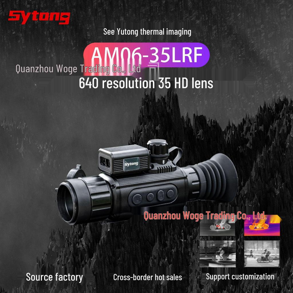SYTONG AM06-35LRF Rangefinding Thermal Riflescope with HD Infrared Night Vision