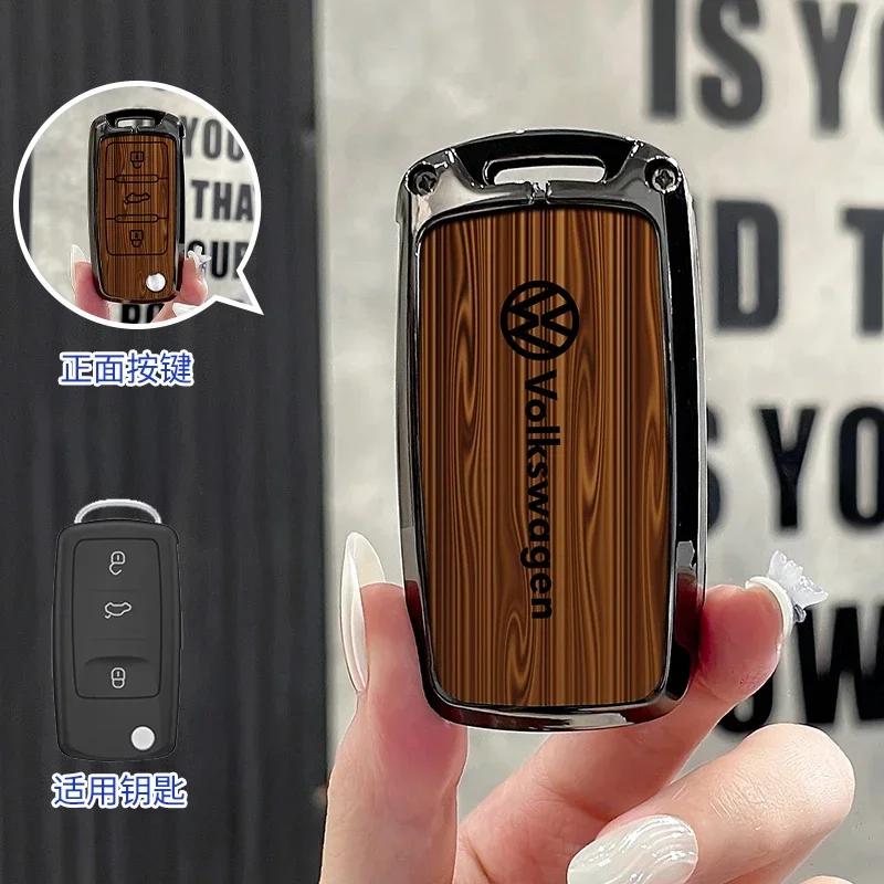 hijk1 ·Car Smart Remote Key Fob Case Cover Holder Shell For Volkswagen VW Polo Bora Beetle Tiguan Passat B5 B6 B7 Golf EOS Scirocco