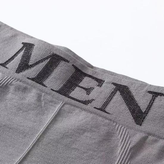 Men Boxers Mid Waist Seamless Casual Lightweight Men Briefs for Sleeping