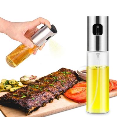 Dozator de ulei Sticlă de ulei de măsline Sticlă de pulverizare de ulei Ulei rezistentă la scurgeri Veselă pentru gătit pentru grătar Sticlă de pulverizare Accesorii de bucătărie Gadget