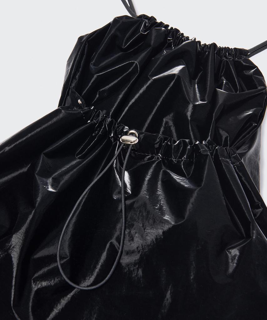 Musinsa Standard Woman Shiny Gym Bag [Black]