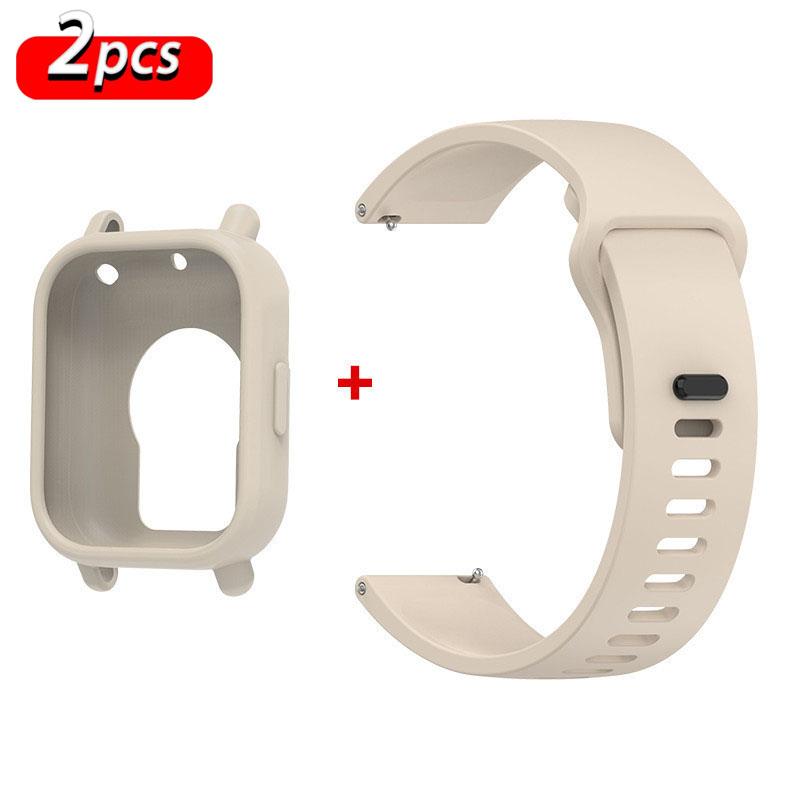Original Silicone Strap+Case For Xiaomi Redmi Watch 5 Active smartwatch wristband Sport Bracelet correa Redmi watch 5 Lite bands