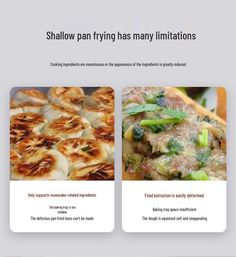 Rongshengda Double-Sided Electric Crepe Maker with Enlarged Titanium-Coated Plate