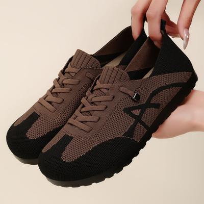 Summer Retro German Training Shoes Breathable One Foot Polyurethane Casual Shoes Color Blocked Versatile Sports Shoes