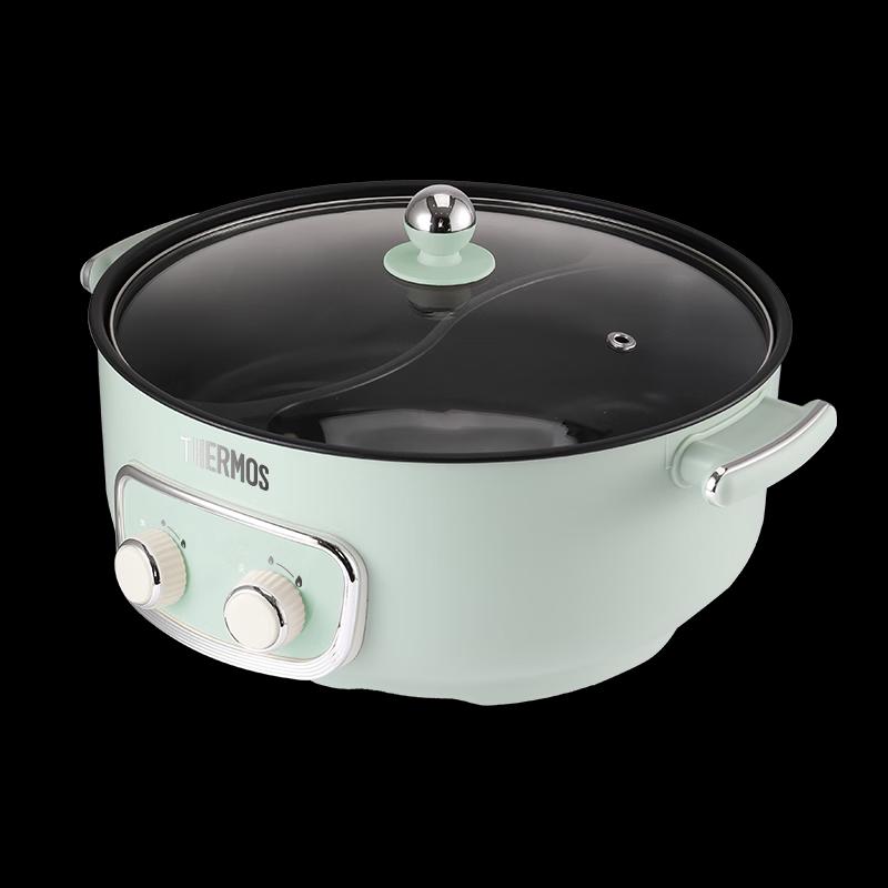 Thermos Multi-Function Dual Chamber Electric Hot Pot CN plug (adapter included)