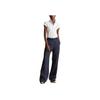 Polo Ralph Lauren Oxford Cloth Solid Color Shirt Women shirts White WMPOSHTNN820-034