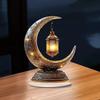 [H] Ramadan Tischdekoration Schöne Eid Al-Fitr Dekoration Acryl Mond Ornament Ramadan Countdown Ornament Für