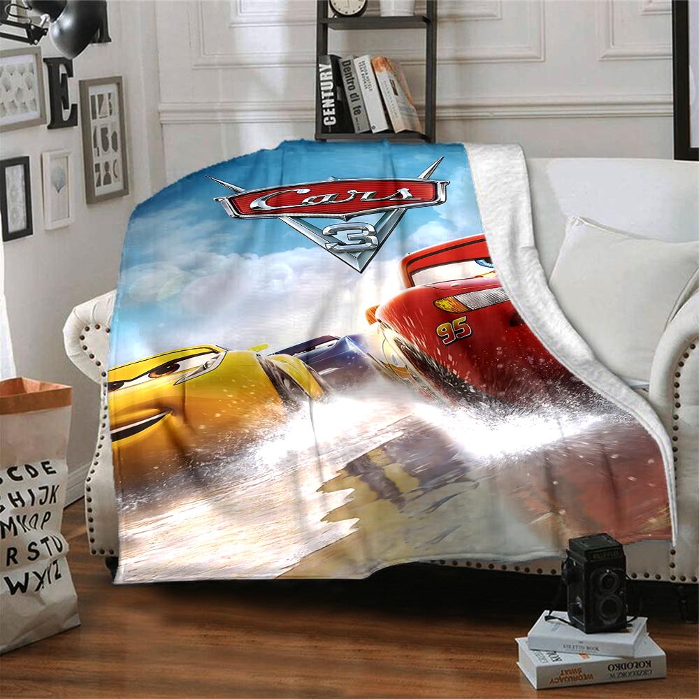 Cars Adventure Blanket Soft Throw Blanket For Home Bedroom Bed Sofa Travel Office Solid Christmas Blanket