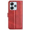 For Xiaomi Redmi 13 5G/13 4G/Note 13R 5G/Poco M6 4G Wallet Case Leather Phone Cover Calf Texture