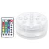 IP68 LED Pool Light RGB 16 Colors Underwater Lamp with Magnet Suction Cups 21?Key Remote Control