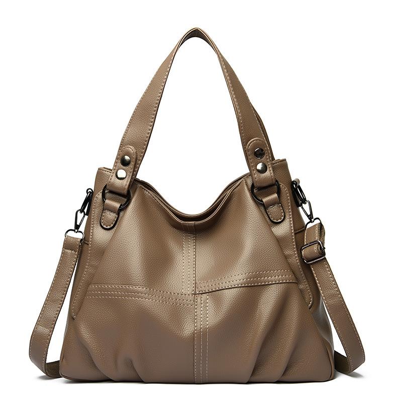Damenhandtasche, Tasche für Frauen mittleren Alters, Neue Tragetasche, Damenhandtasche, Große Kapazität Achsel-Umhängetasche, Vielseitige Umhängetasche