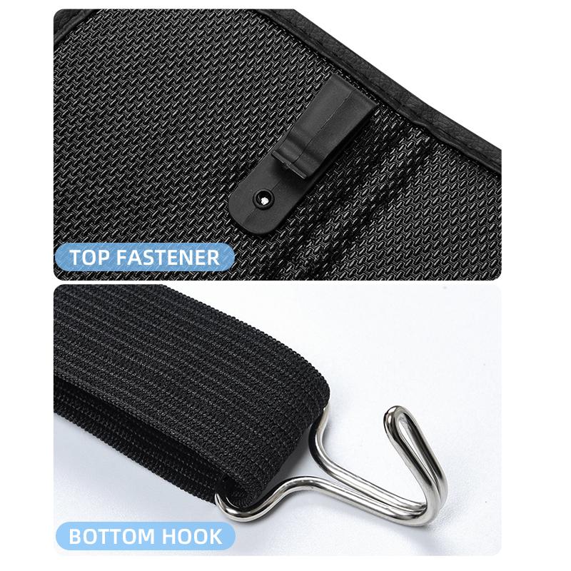 HJ5554-Car Waterproof Seat Back Protector Cover Auto Anti Mud Dirt Pads with Storage Bag for BMW E90 E60 E71 F30 F20 xksh32