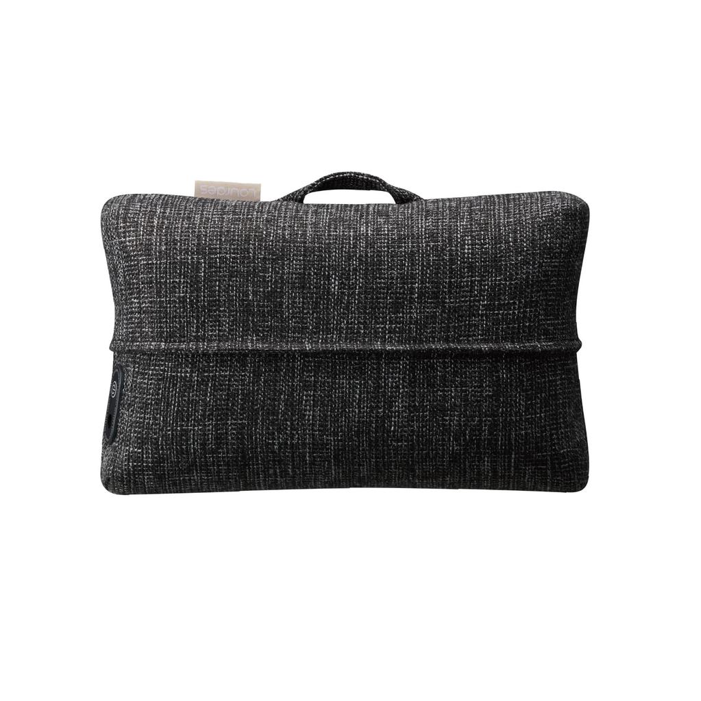 Atex Massager for Waist, Shoulders, and Back, Lourdes Massage Cushion, Mini, Black, AX-HCL318bk, Made in Japan, Makes a Great Gift