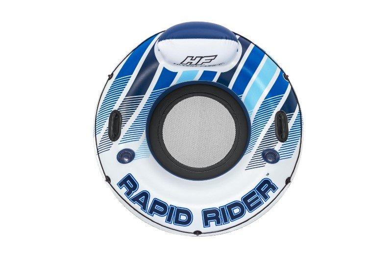Ciambella gonfiabile con schienale Rapid Rider 135 cm Bestway 43116
