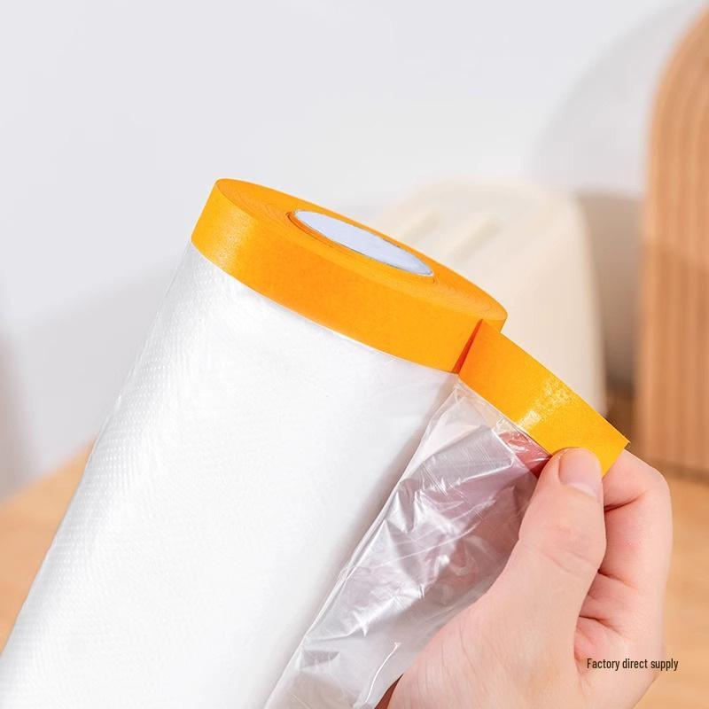 Spring Cleaning Dustproof Disposable Furniture Cover - Protective Plastic Film Cloth