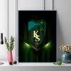 Vintage Green Shield Badge 100% Round Full Drill 5D DIY Diamond Painting Embroidery Cross Stitch Rhinestone Decor