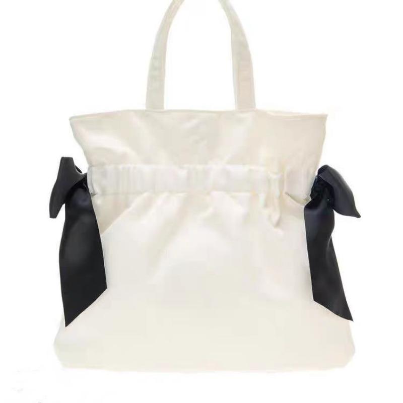 New Snoopy Handbag Bow Cute Girl Ribbon Bag Versatile Bento Bag