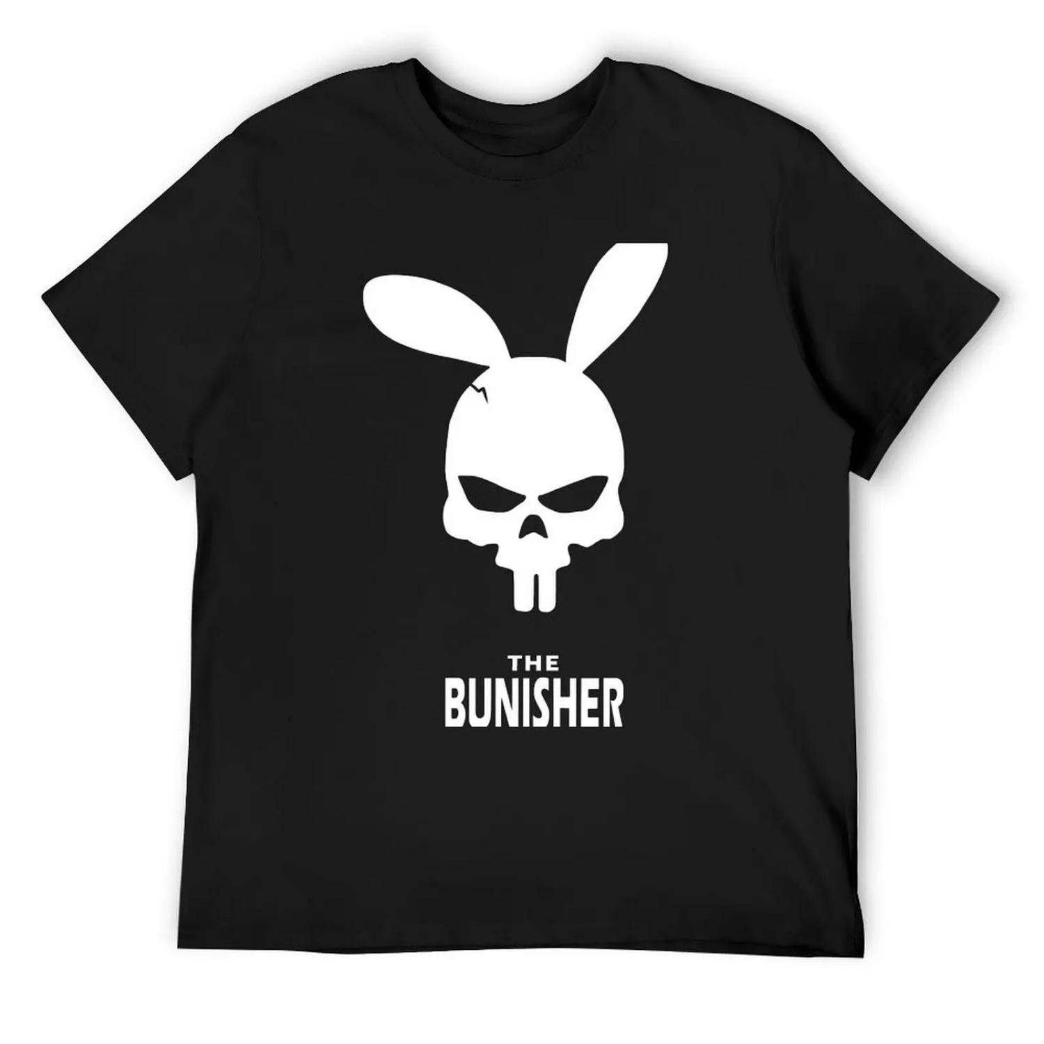 

The Bunisher T-Shirt oversizeds affliction shirts valentines boutique clothes designer shirts black t shirts for men XXXXXL різнокольоровий