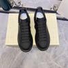Thick-soled McQueen White Shoes Women's Shoes 2025 New Spring and Autumn Versatile Sports Muffin Shoes Heightening Casual Board Shoes