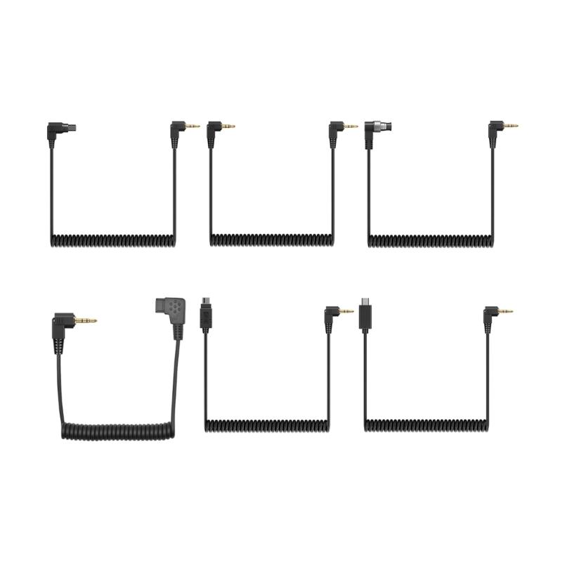 Universal 2.5mm Flash PC Syncing Cable Spring Load Design Wire Compatible for Cameras Flash Photography Accessories