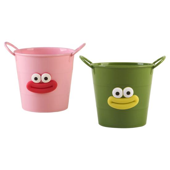 Cartoon Pen Holder Large Capacity Storage Bucket for Pens Pencils Markers Crayons Desktop Storage Box Organizer for Home Office