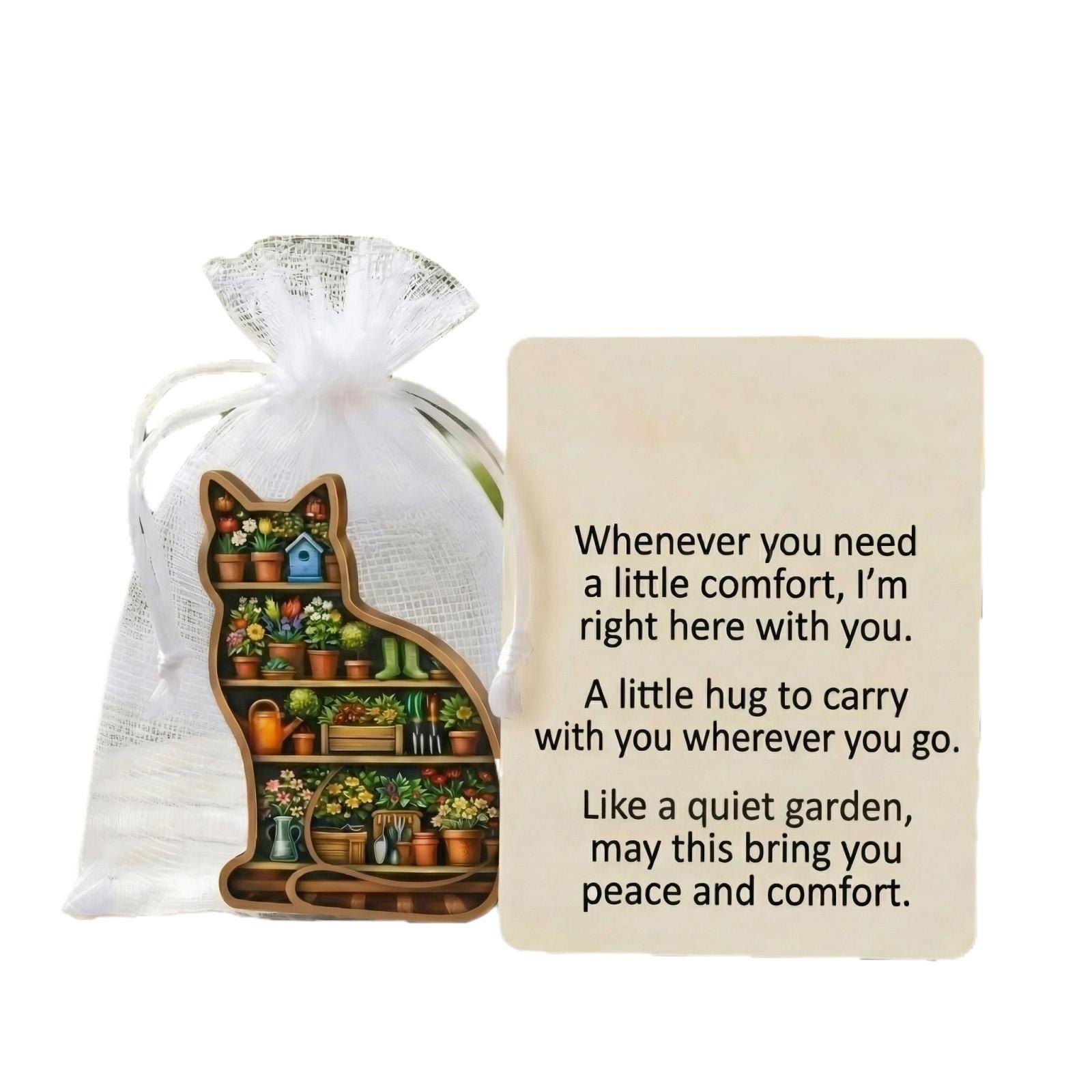 

The Garden Pocket Hug,Cute Shaped Pocket Hug Gift,Hand-Painted Pocket Hugging Figurine,Gifts For Women, And Friends One Size