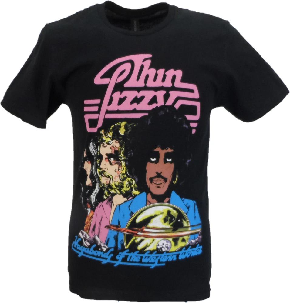 Unisexs Thin Lizzy Vagabonds Tracklist Back Print Officially Licensed T Shirts S