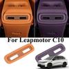 For Leapmotor C10 2024 2025 Rear Air Vent Outlet Cover ABS Car Rear Armrest Air Outlet Vent Cover Trim Auto Interior Accessories
