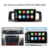 For Toyota Corolla E130 E120 2000-2004 Car Multimedia Stereo Navigation 4G GPS Auto Carplay Android 13 Touch Screen 2 Din Radio
