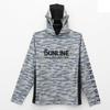 SUNLINE BUG OFF Quick Dry Hoodie Fish Camo L Size SUW-04604CW Lightweight Fishing Shirt with Integrated Neck Gaiter