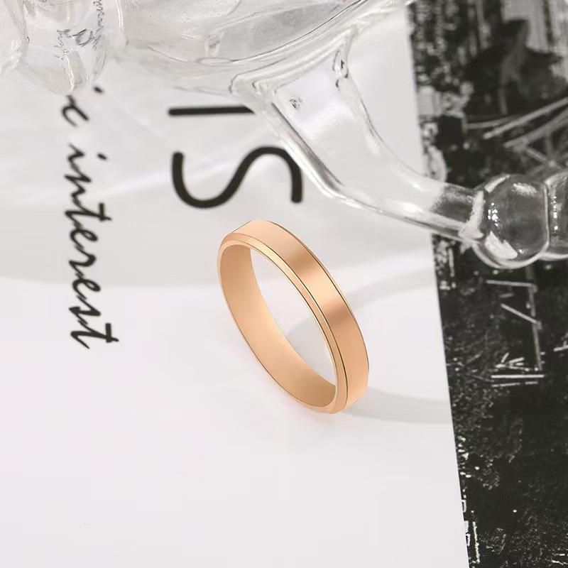 Men's Purple Titanium Steel Hip-Hop Ring - High-End, Unique, Stainless Steel Jewelry 