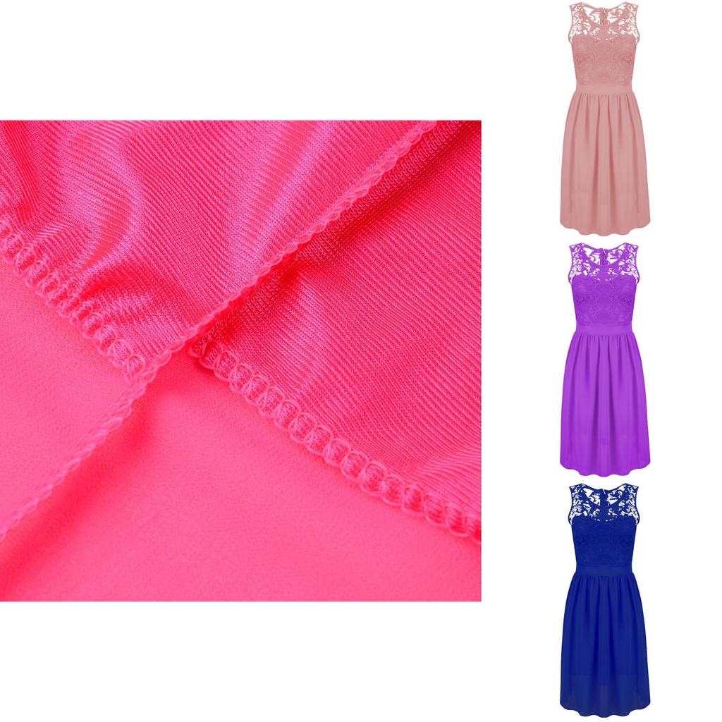 Elegantes Damen Kurz- und Langformales Abendparty-Ballkleid Abschlussball Brautjungfernkleid