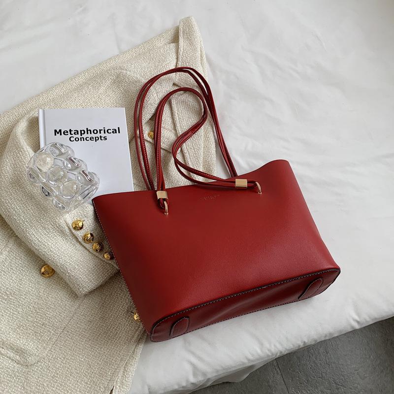 Geanta stil occidental feminin vara 2023 noua moda geanta de umar portabila de mare capacitate geanta tote de naveta