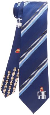 [Florence Spec] Necktie SUPER MARIO BROS. Mario Necktie JMA000003 Navy 1 FREE Size