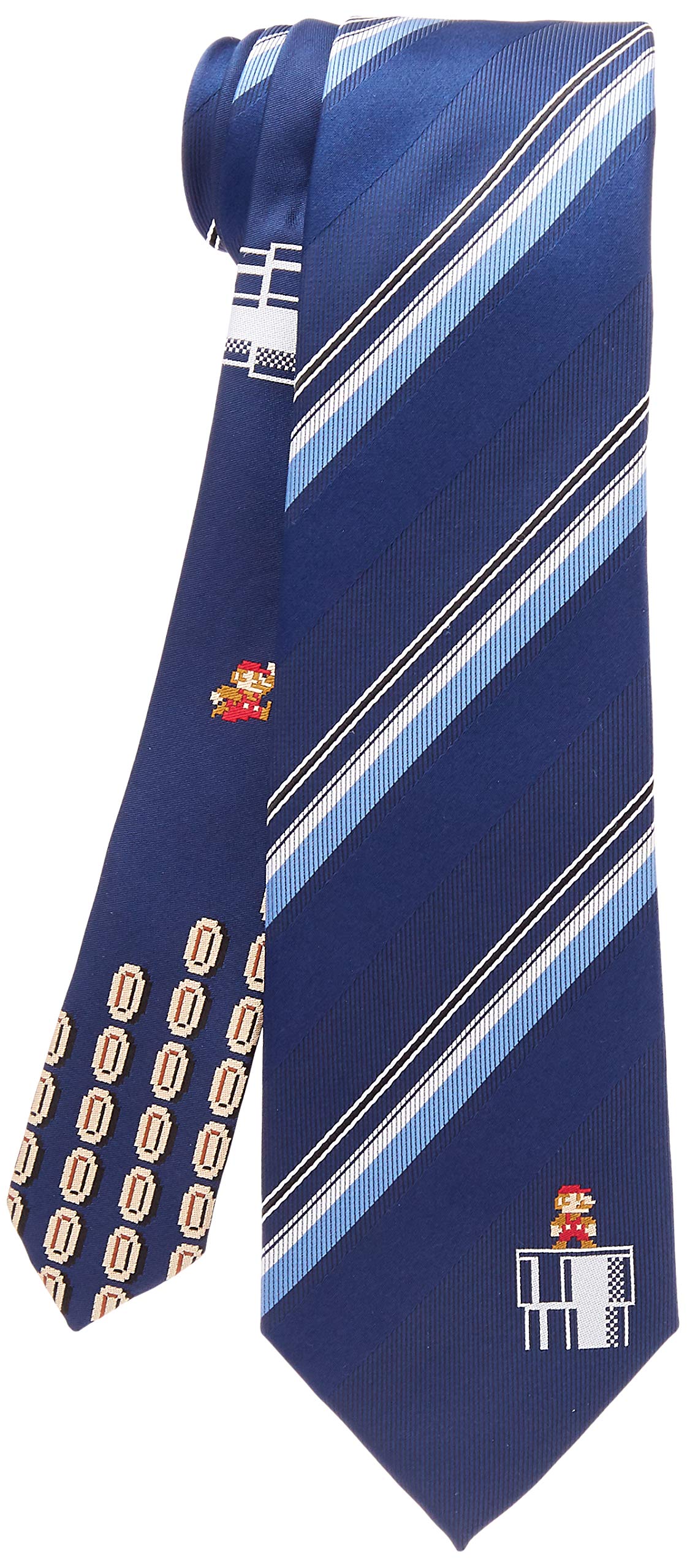 Necktie SUPER MARIO Mario Necktie JMA000003 Navy 1 FREE Size [Florence Spec] BROS.