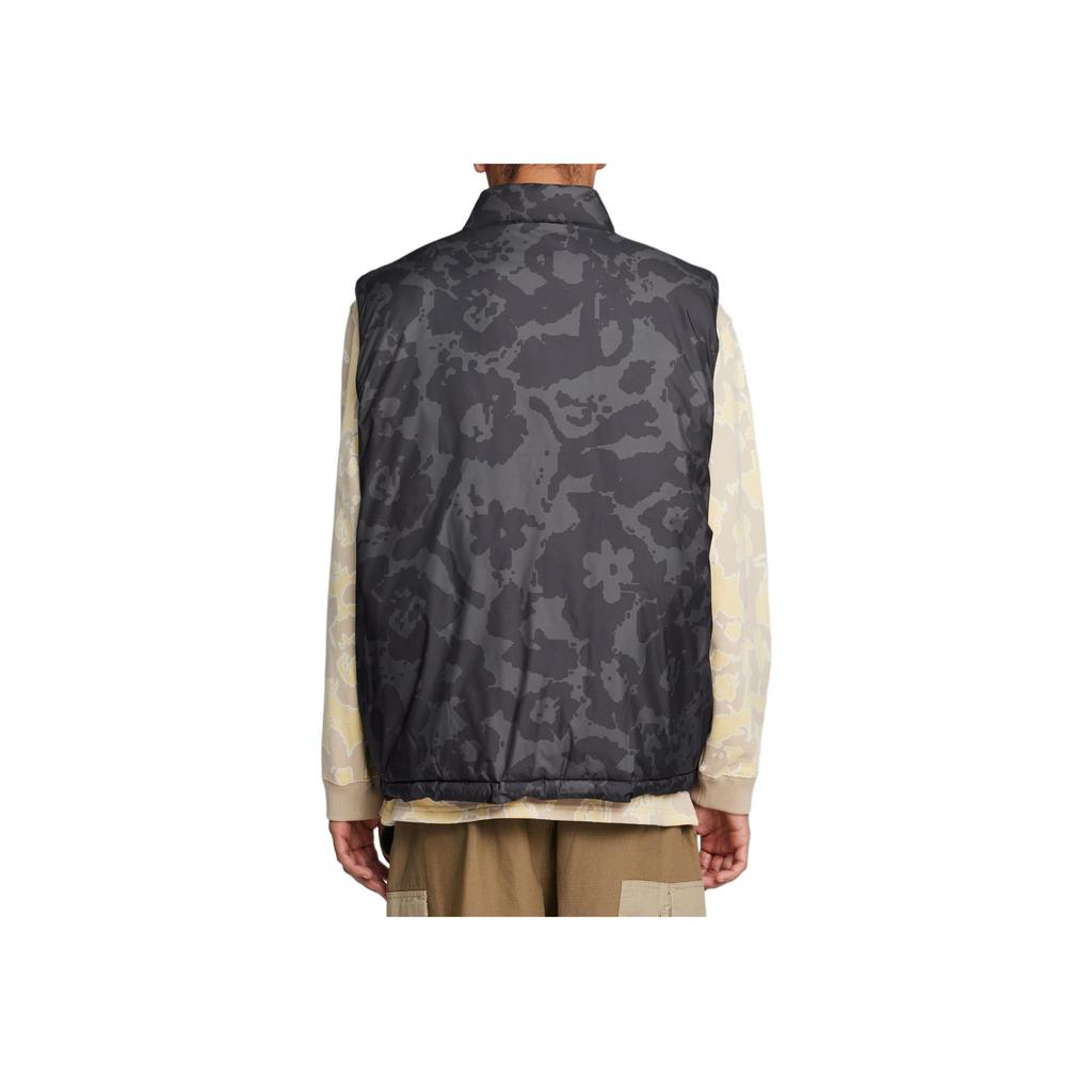 Puma X Perks And Mini Collaboration Stand Collar Loose Fit Zipper Design Sleeveless Vest Unisex Vests Gray 624068-01