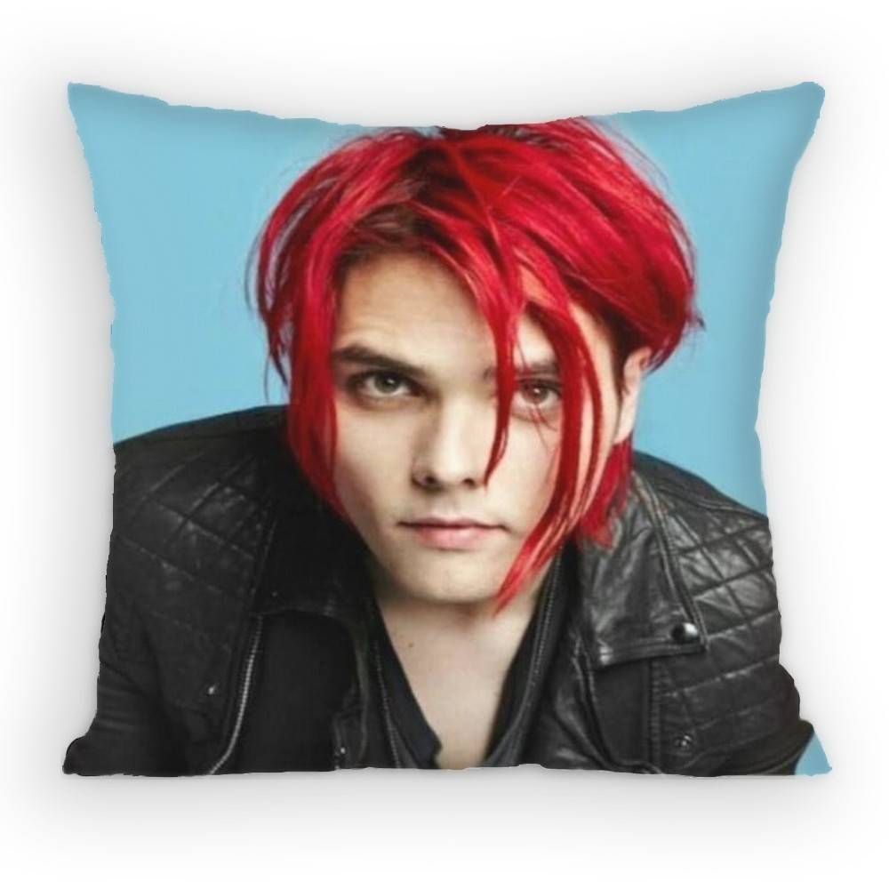 MCR MMy CChemical RRomance Band Pillow Case Sofa Living Room Bedroom Headboard Backrest Cushion Square Cushion Nap Time