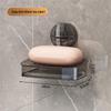 Transparent Suction Cup Soap Dish 2-Pack