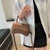 Chic Pu Leather Small Square Bag For Women Casual Street Style Elegant Crossbody Purse With Phone Pocket