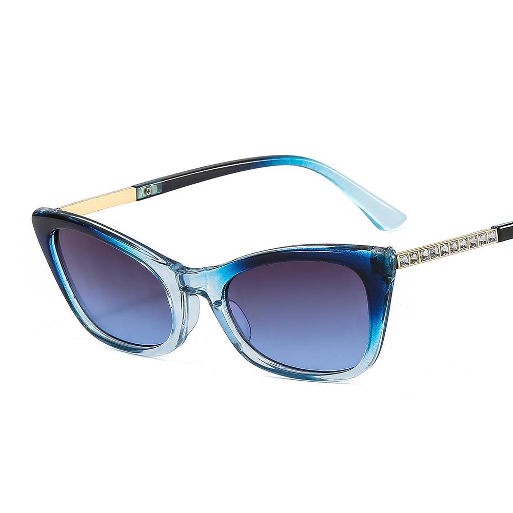 Ready To Ship Cheap Sun Glasses Colorful UV400 Lenses Shades Cat Eye Trendy Fashion Women Sunglasses 2024