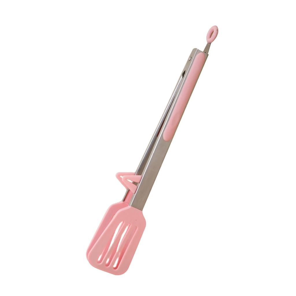 9/12 Inch Stainless Steel Food Tongs,Silicone Non-stick Cooking Clips for Kitchen,Household BBQ Clamp for Salad Outdoor Barbecue