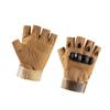 Cycling Gloves Half Finger Anti Slip Silicone Breathable Hook and Loop Mountain Biking Gloves for Outdoor Protection